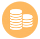 stack of coins - money icon