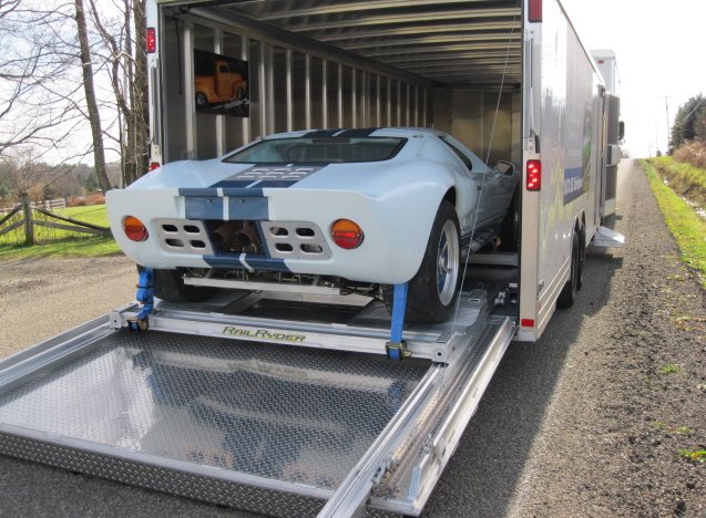 Enclosed Car Trailer - All Day Auto Transport