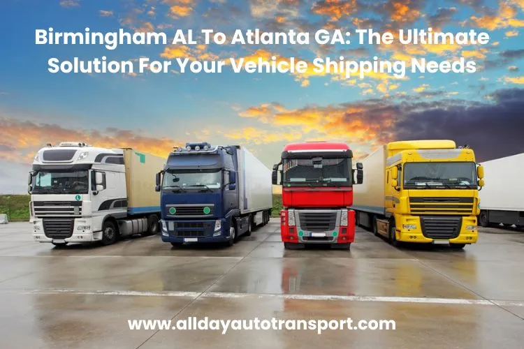Birmingham AL To Atlanta GA