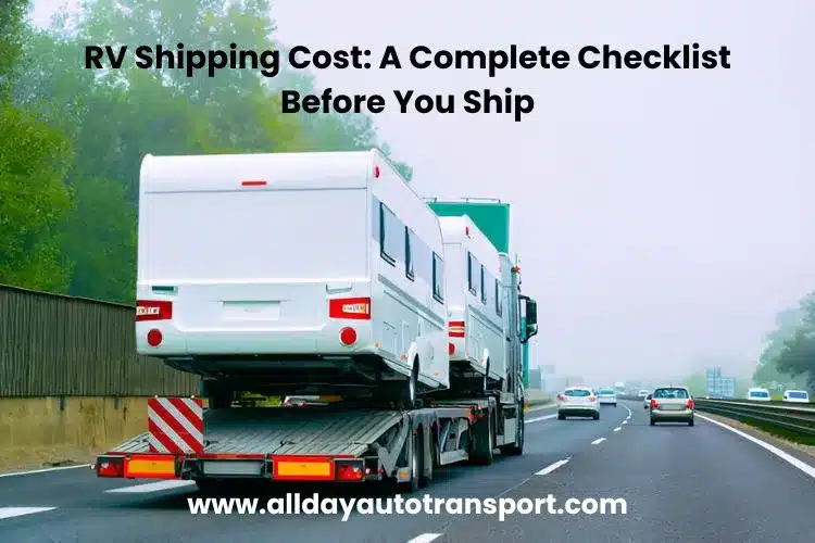 RV Shipping Cost
